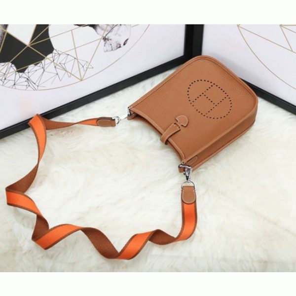 Réplique Hermès Evelyne Marron – Image 4