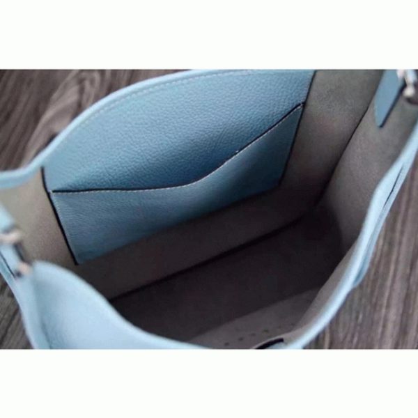 Réplique de Créateur Hermès Evelyne III PM Bleu Clair – Image 4