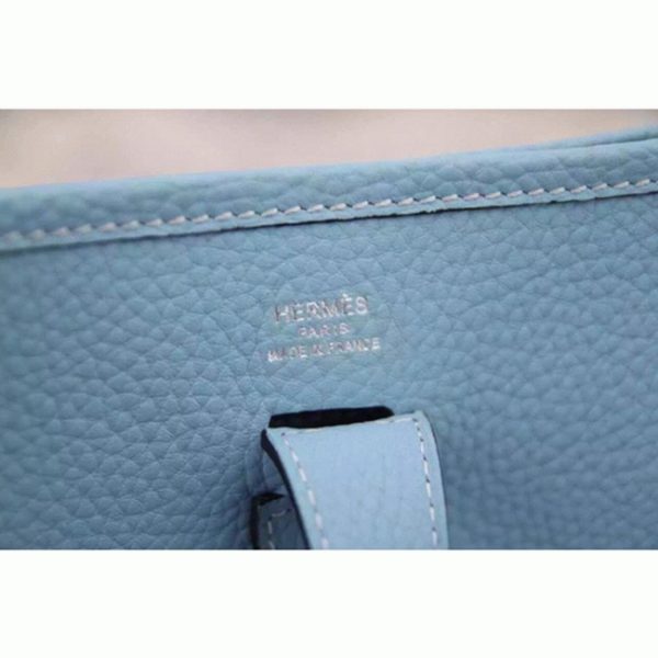 Réplique de Créateur Hermès Evelyne III PM Bleu Clair – Image 2