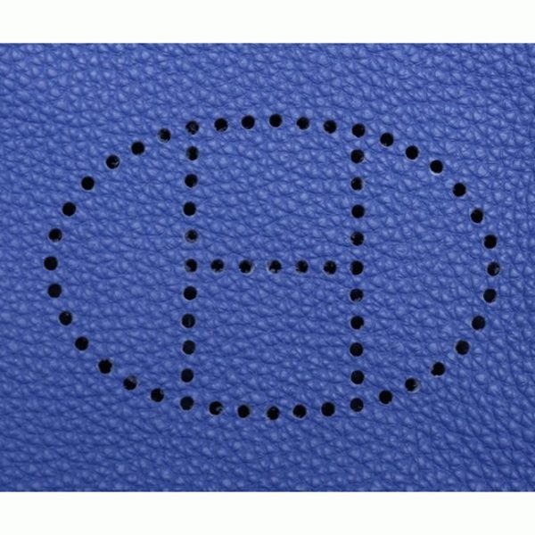 Fausse Hermès Evelyne II TPM Bleu électrique – Image 6