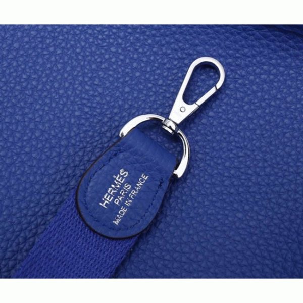 Fausse Hermès Evelyne II TPM Bleu électrique – Image 3