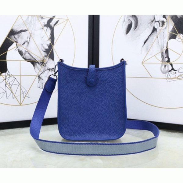 Fausse Hermès Evelyne II TPM Bleu électrique – Image 2