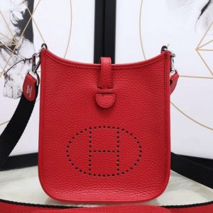 Réplique Hermès Evelyne II TPM Rouge