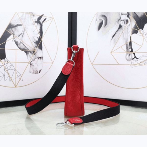 Réplique Hermès Evelyne II TPM Rouge – Image 4