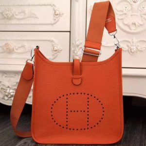 Fausse AAA Hermès Evelyne III PM Orange