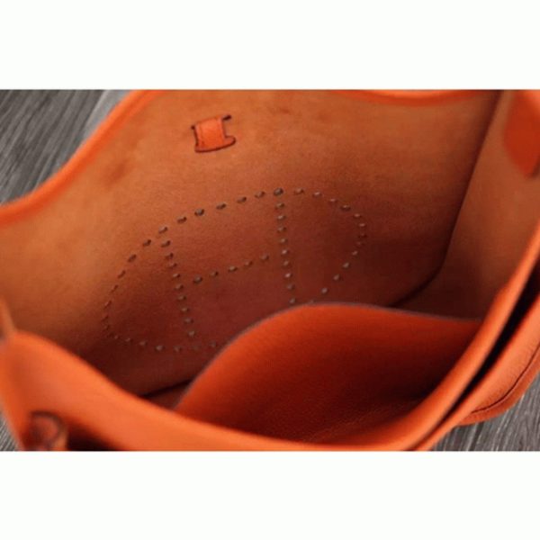 Fausse AAA Hermès Evelyne III PM Orange – Image 4