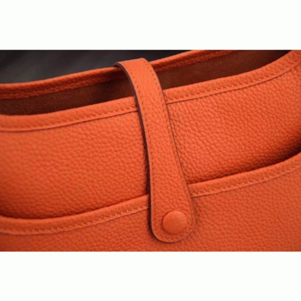Fausse AAA Hermès Evelyne III PM Orange – Image 3