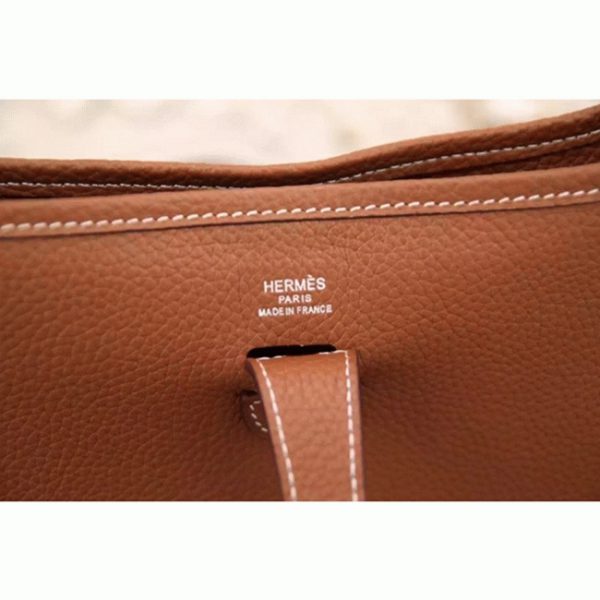 Réplique de Créateur Hermès Evelyne III PM Marron – Image 4