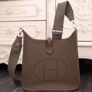 Fausse AAA Hermès Evelyne III PM étoupe