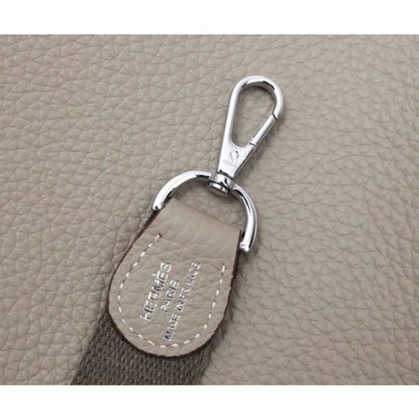 Réplique 1:1 Hermès Evelyne II TPM Grise – Image 6