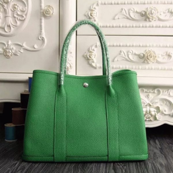 Faux Sac de Luxe Hermès Garden Party 30cm Cabas Bambou
