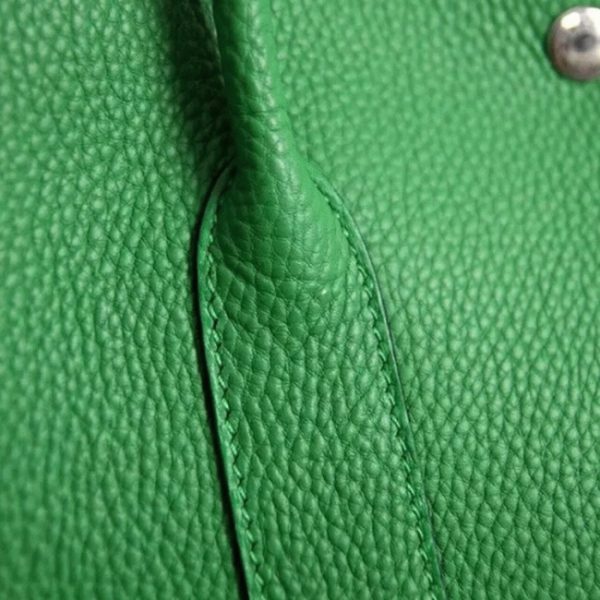 Faux Sac de Luxe Hermès Garden Party 30cm Cabas Bambou – Image 5