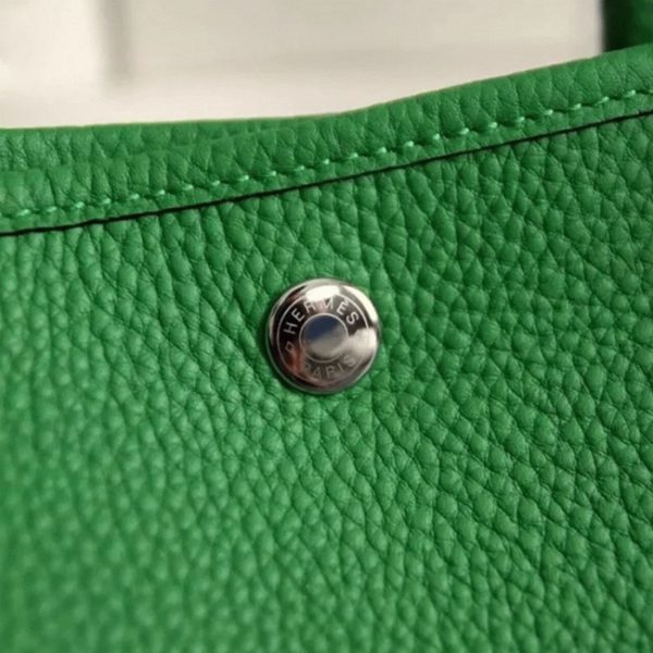 Faux Sac de Luxe Hermès Garden Party 30cm Cabas Bambou – Image 7