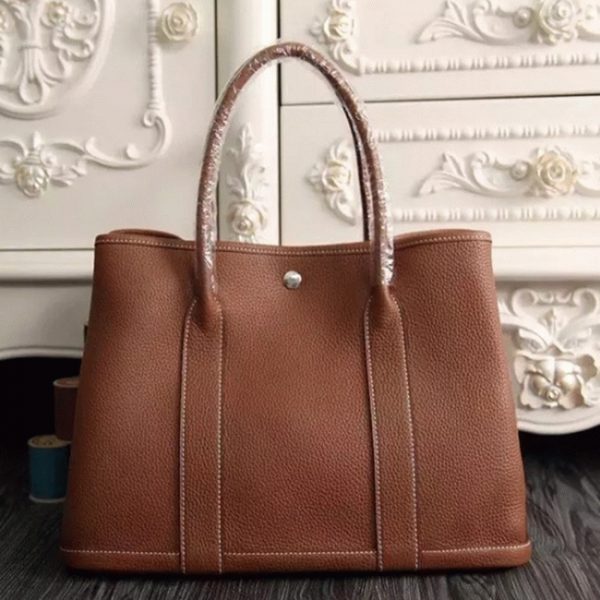 Contrefaçon Hermès Garden Party 36cm Cabas Marron