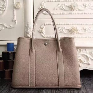 Réplique Hermès Garden Party 30cm Cabas Gris