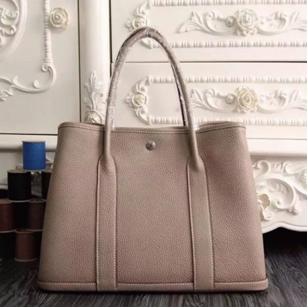 Réplique Hermès Garden Party 36cm Cabas Gris