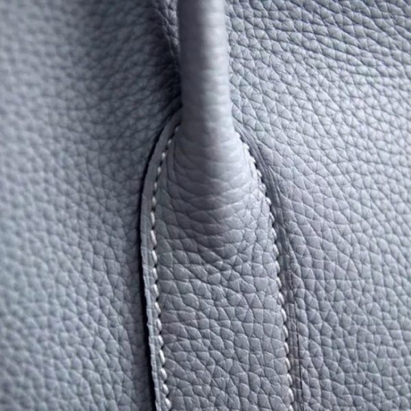Meilleure Réplique Hermès Garden Party 30cm Cabas Lin Bleu – Image 4