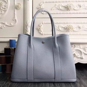 Meilleure Réplique Hermès Garden Party 36cm Cabas Lin Bleu