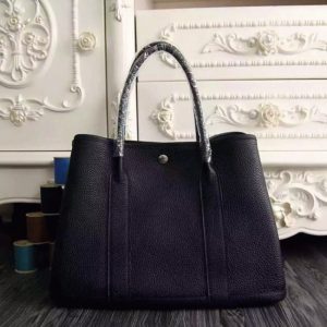 Réplique 1:1 Hermès Garden Party 36cm Cabas Noir