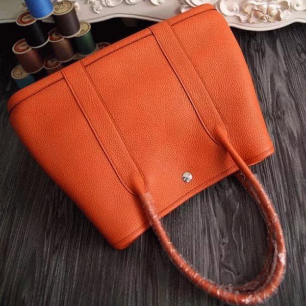 Réplique Hermès Garden Party 36cm Cabas Orange – Image 3