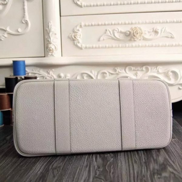 Top Réplique Hermès Garden Party 30cm Cabas Blanc – Image 7