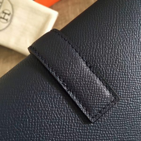 Haute Réplique Hermès Jige Elan Pochette Saphir Epsom – Image 2