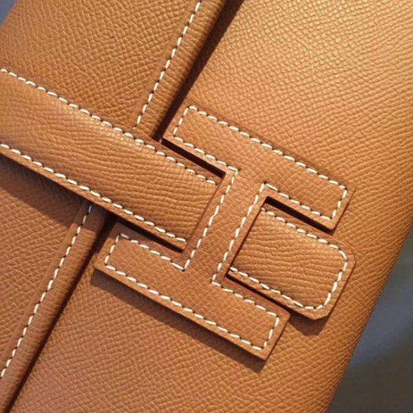 Contrefa?on Hermès Jige Elan 29 Pochette Marron – Image 2