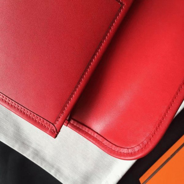 Top Réplique Hermès Jige Elan 29 Pochette Rouge – Image 6