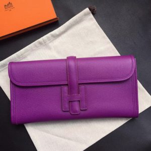 Réplique 1:1 Hermès Jige Elan 29 Pochette Cyclamen