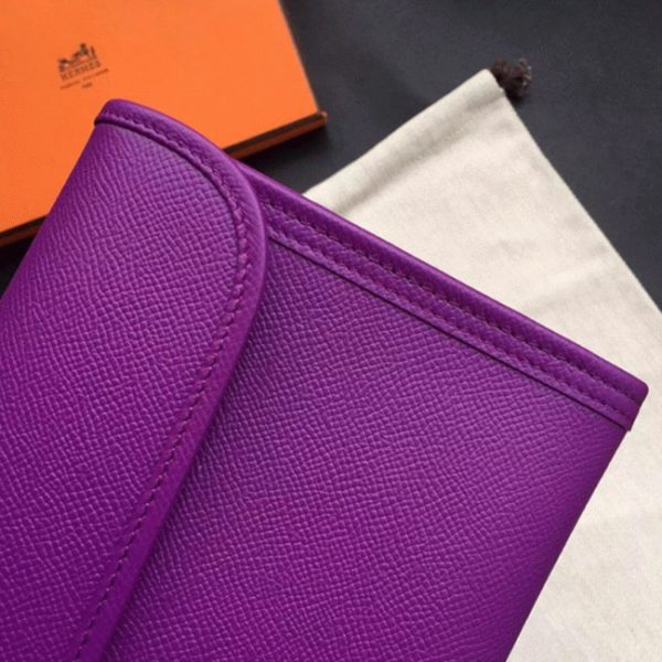 Réplique 1:1 Hermès Jige Elan 29 Pochette Cyclamen – Image 2