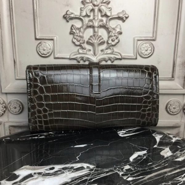 Copie Hermès Jige Elan 29 Pochette Chocolat – Image 4