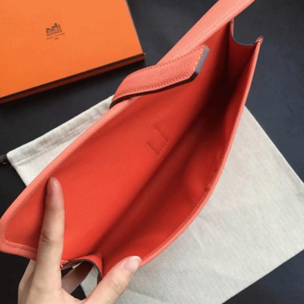 Réplique 1:1 Hermès Jige Elan 29 Pochette Crevette – Image 3
