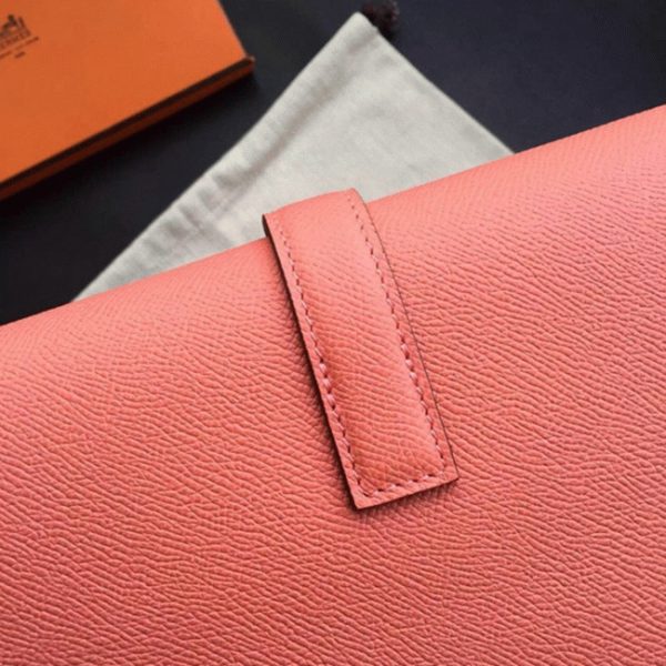 Réplique 1:1 Hermès Jige Elan 29 Pochette Crevette – Image 2