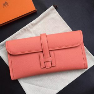 Réplique 1:1 Hermès Jige Elan 29 Pochette Crevette