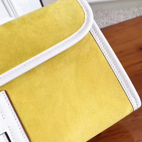 Contrefaçon Hermès Jige Elan 29 Pochette Jaune – Image 4