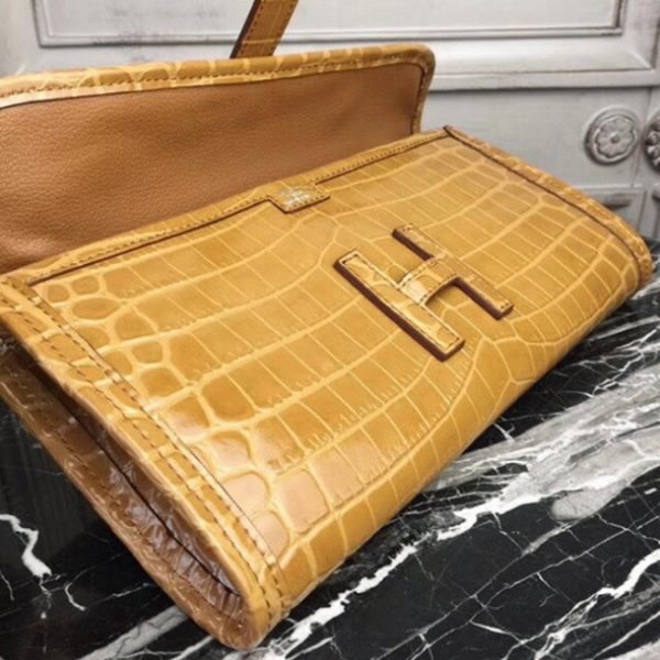 Réplique AAA Hermès Jige Elan 29 Pochette Caramel – Image 6