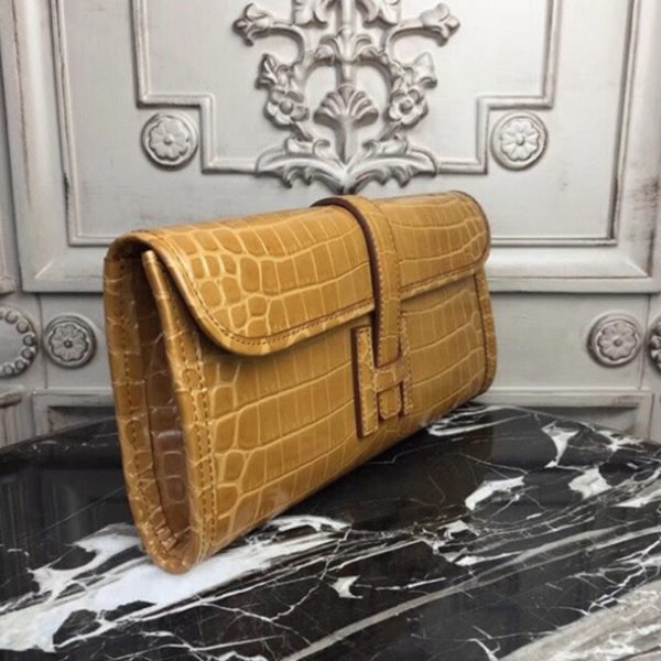 Réplique AAA Hermès Jige Elan 29 Pochette Caramel – Image 5