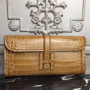 Réplique AAA Hermès Jige Elan 29 Pochette Caramel