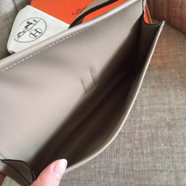 Fausse Hermès Jige Elan 29 Pochette Grise – Image 5