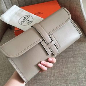 Fausse Hermès Jige Elan 29 Pochette Grise