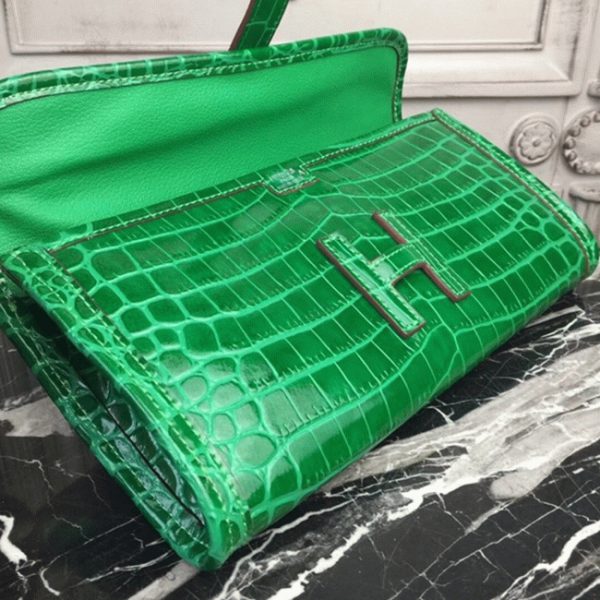 Contrefaçon Hermès Jige Elan 29 Pochette Bambou – Image 3