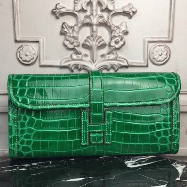 Contrefaçon Hermès Jige Elan 29 Pochette Bambou