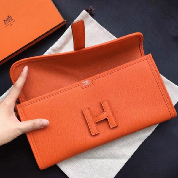 Fausse Hermès Jige Elan 29 Pochette Orange – Image 5