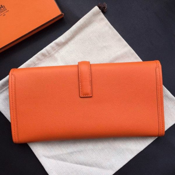 Fausse Hermès Jige Elan 29 Pochette Orange – Image 3