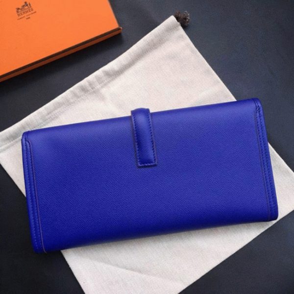 Réplique Hermès Jige Elan 29 Pochette Bleu électrique Epsom – Image 8