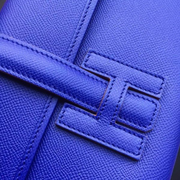 Réplique Hermès Jige Elan 29 Pochette Bleu électrique Epsom – Image 7