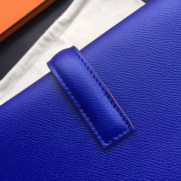 Réplique Hermès Jige Elan 29 Pochette Bleu électrique Epsom – Image 6