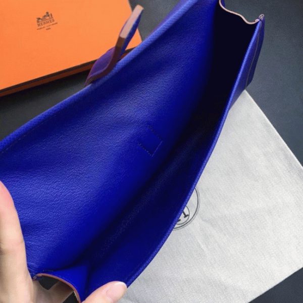 Réplique Hermès Jige Elan 29 Pochette Bleu électrique Epsom – Image 5
