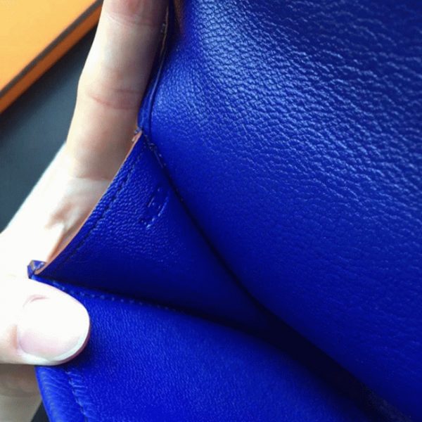 Réplique Hermès Jige Elan 29 Pochette Bleu électrique Epsom – Image 4