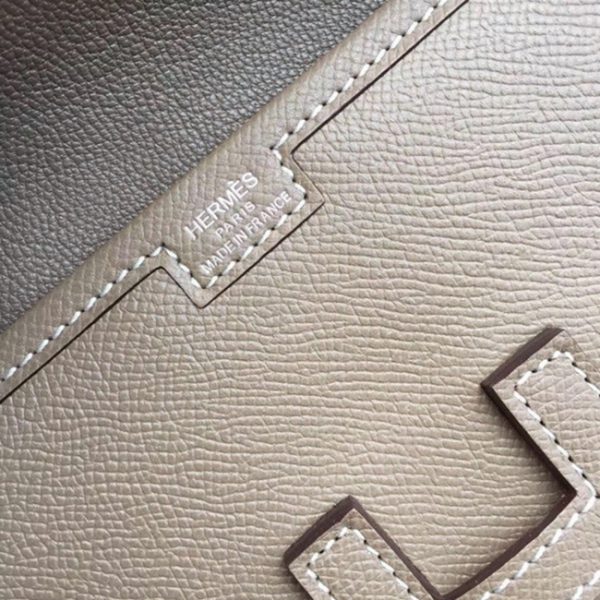 Contrefaçon Hermès Jige Elan 29 Pochette étoupe – Image 8
